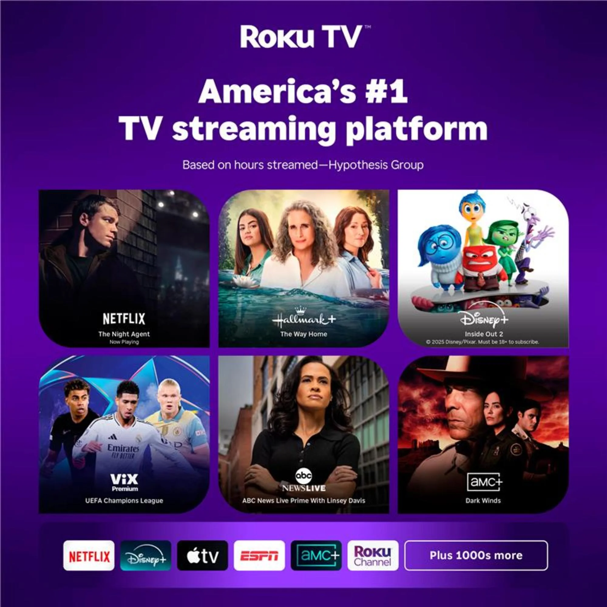 50” Class 4K UHD Roku Smart Television, 100012585 - Image 11