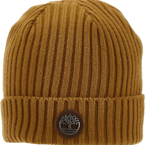 Timberland Ribbed Watch Cap with Logo Plate