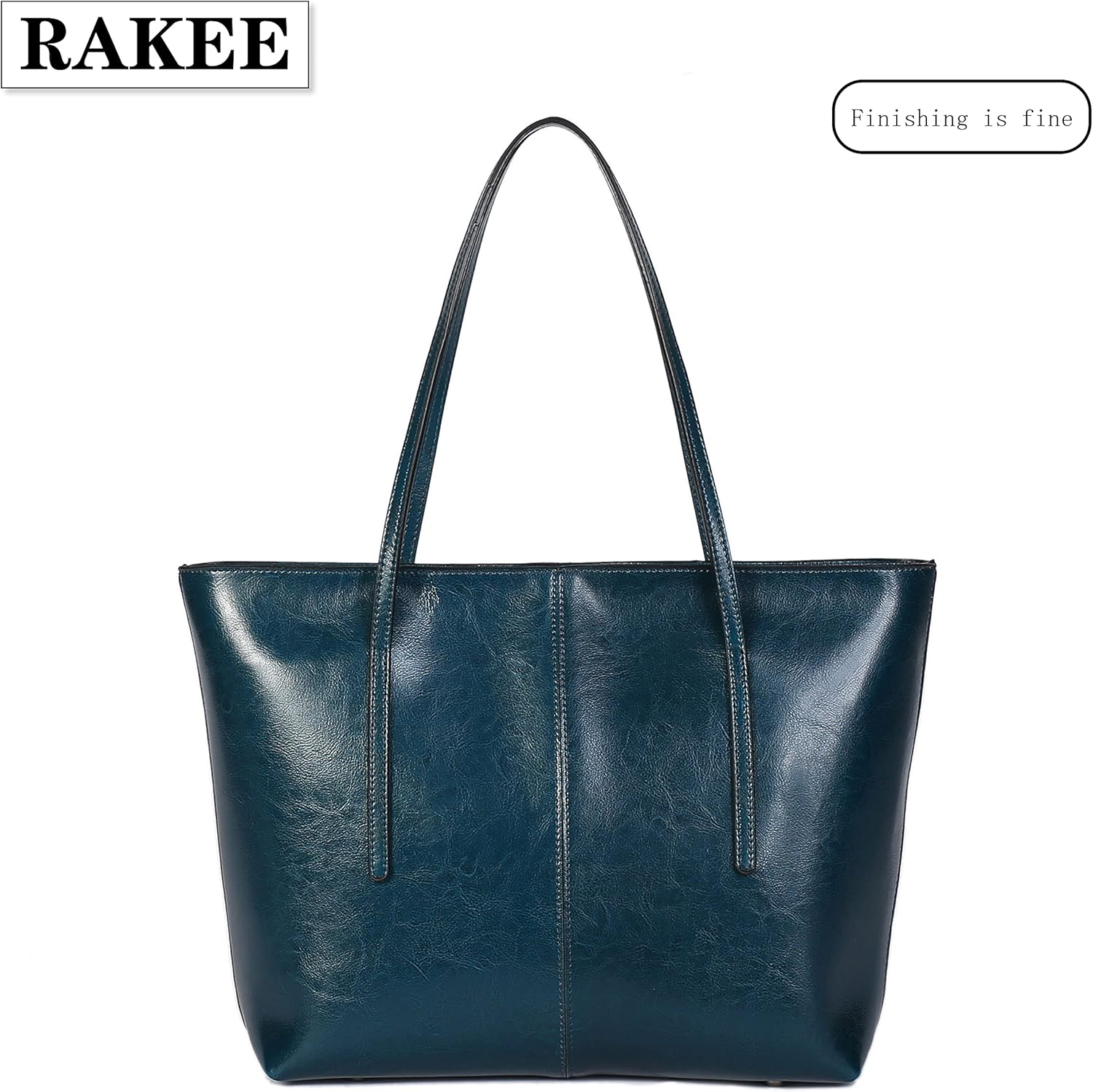 Women'S Soft Faux Leather Tote Shoulder Bag, Big Capacity Tassel Handbag - Image 6