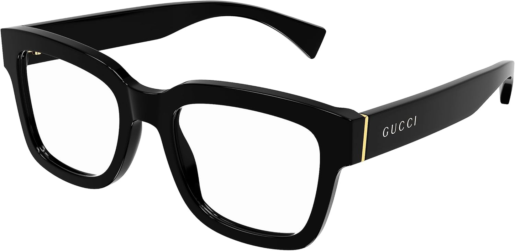 Gucci 1138O-001 Black Square Unisex Eyeglasses