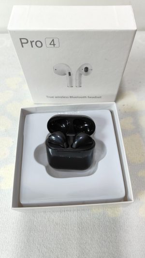 Pro 4 Wireless Earphones Waterproof Headphone Long-Lasting In-Ear Headset Portable Compatible Bluetooth 5.0 Earbud