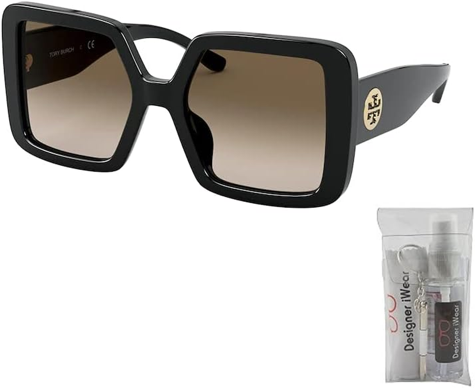 Tory Burch TY7154U Square Sunglasses for Women +BUNDLE with ACCESSORY EYEWEAR KIT - Image 2