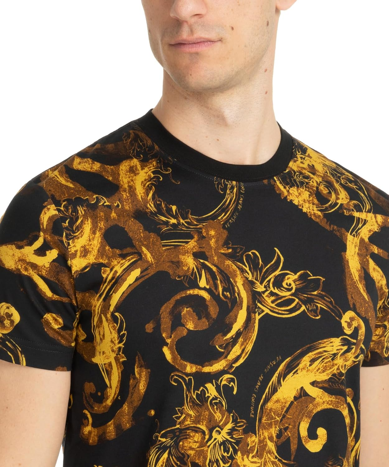 Versace T-Shirt Black - Multicolor - Image 3