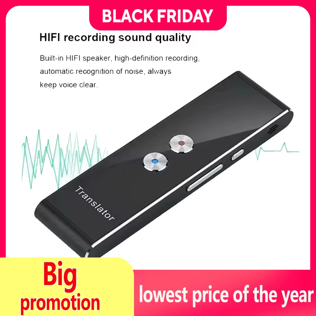 40 Languages Multi-Intelligent Instant Translation Wireless Voice Translation 2 Way Real-Time Voice Translation Business Travel - Image 2