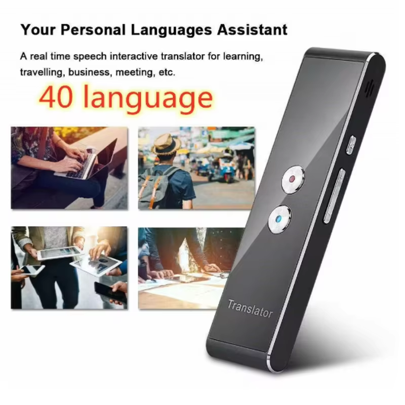 40 Languages Multi-Intelligent Instant Translation Wireless Voice Translation 2 Way Real-Time Voice Translation Business Travel - Image 3