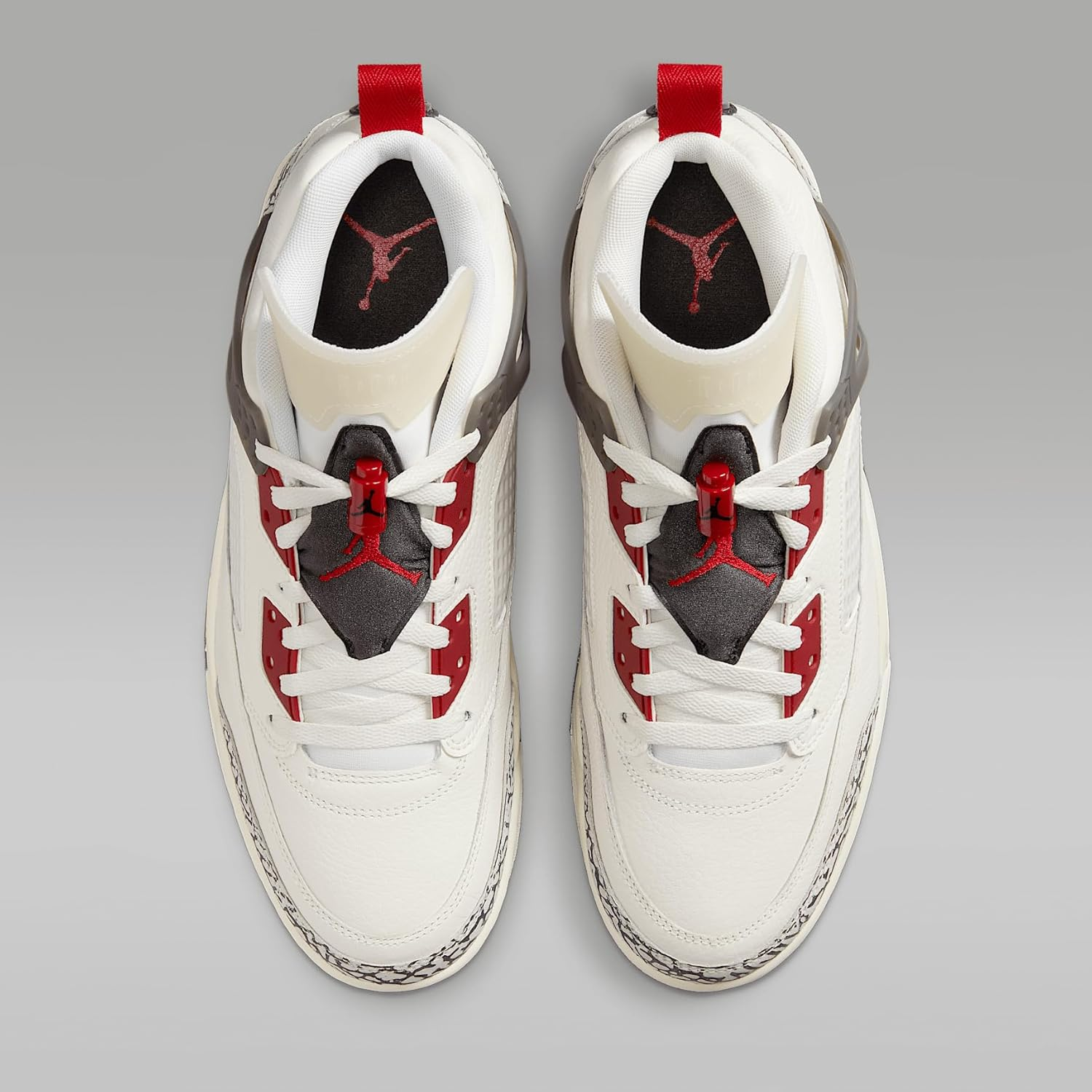 Jordan Spizike Low Men'S Shoes (FQ1759-116, Sail/Anthracite/Coconut Milk/Varsity Red) - Image 4