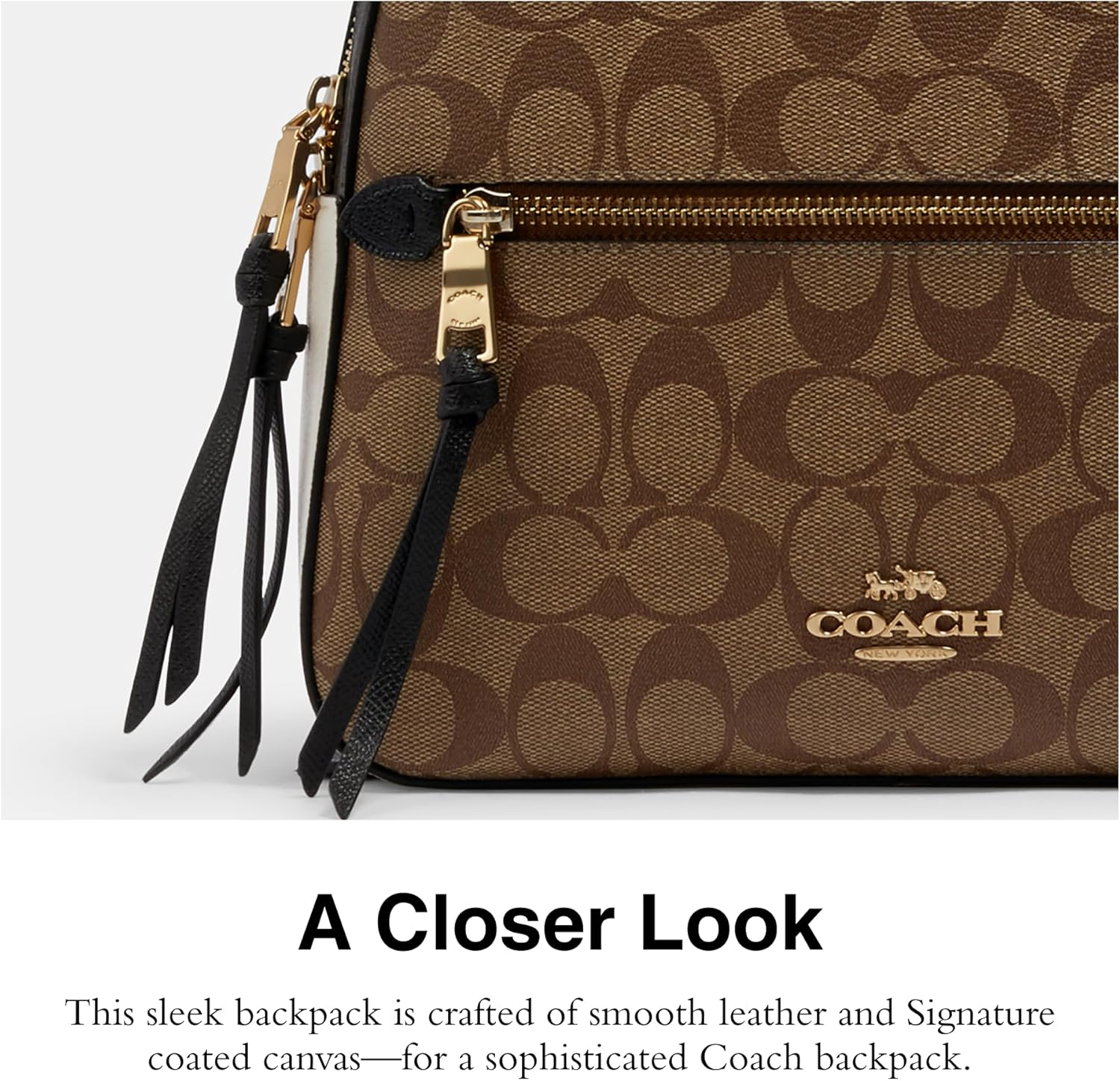 Jordyn Backpack, Khaki Multi - Image 4