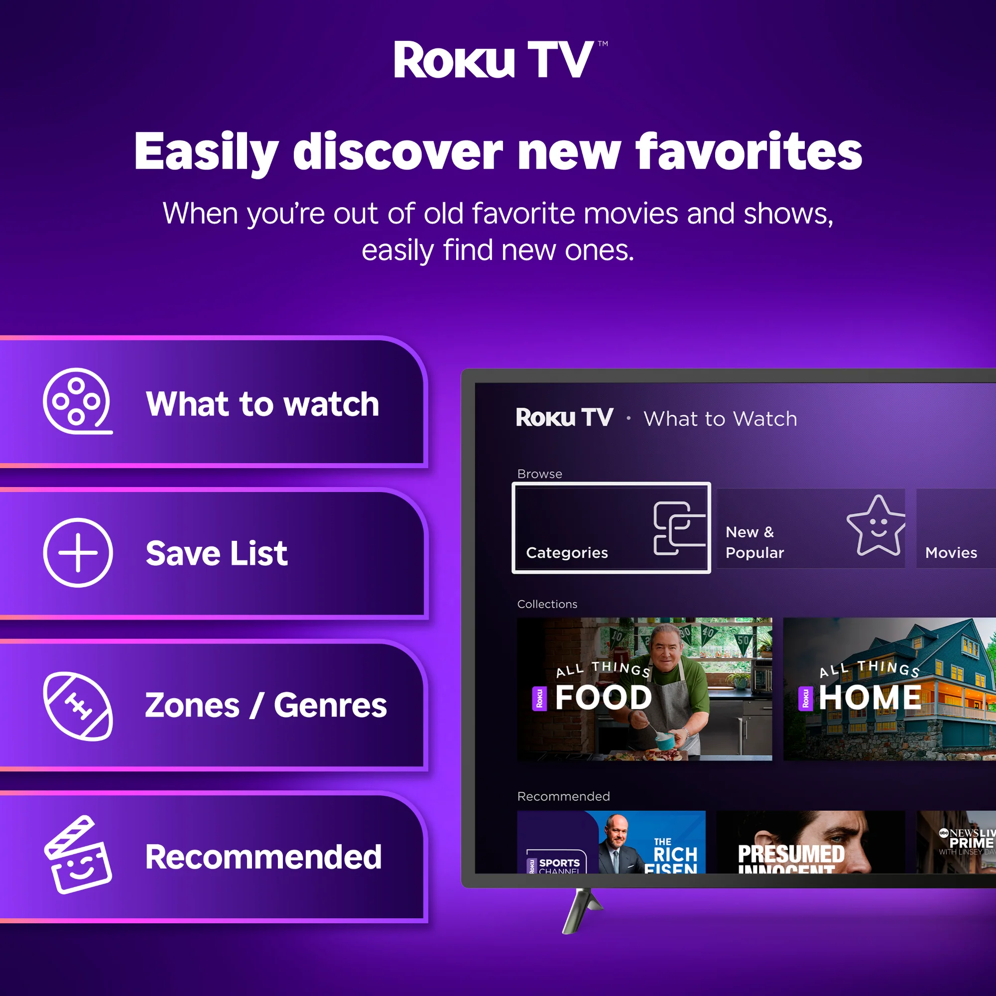 50” Class 4K UHD Roku Smart Television, 100012585 - Image 12