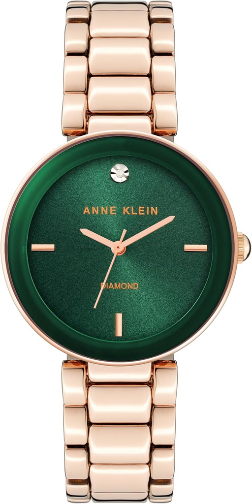 Anne Klein     Women'S Genuine Diamond Dial Bracelet Watch
