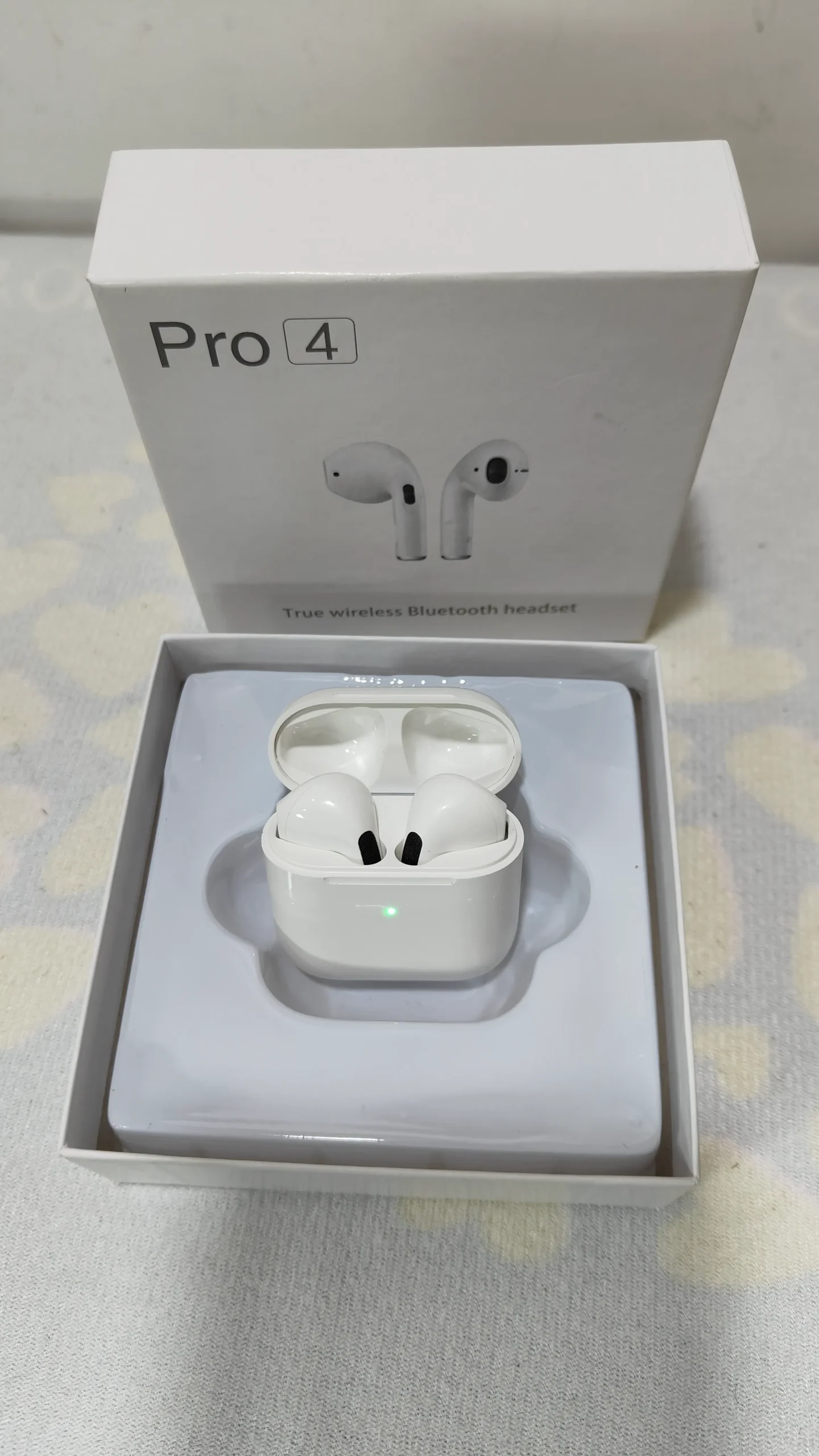 Pro 4 Wireless Earphones Waterproof Headphone Long-Lasting In-Ear Headset Portable Compatible Bluetooth 5.0 Earbud - Image 2