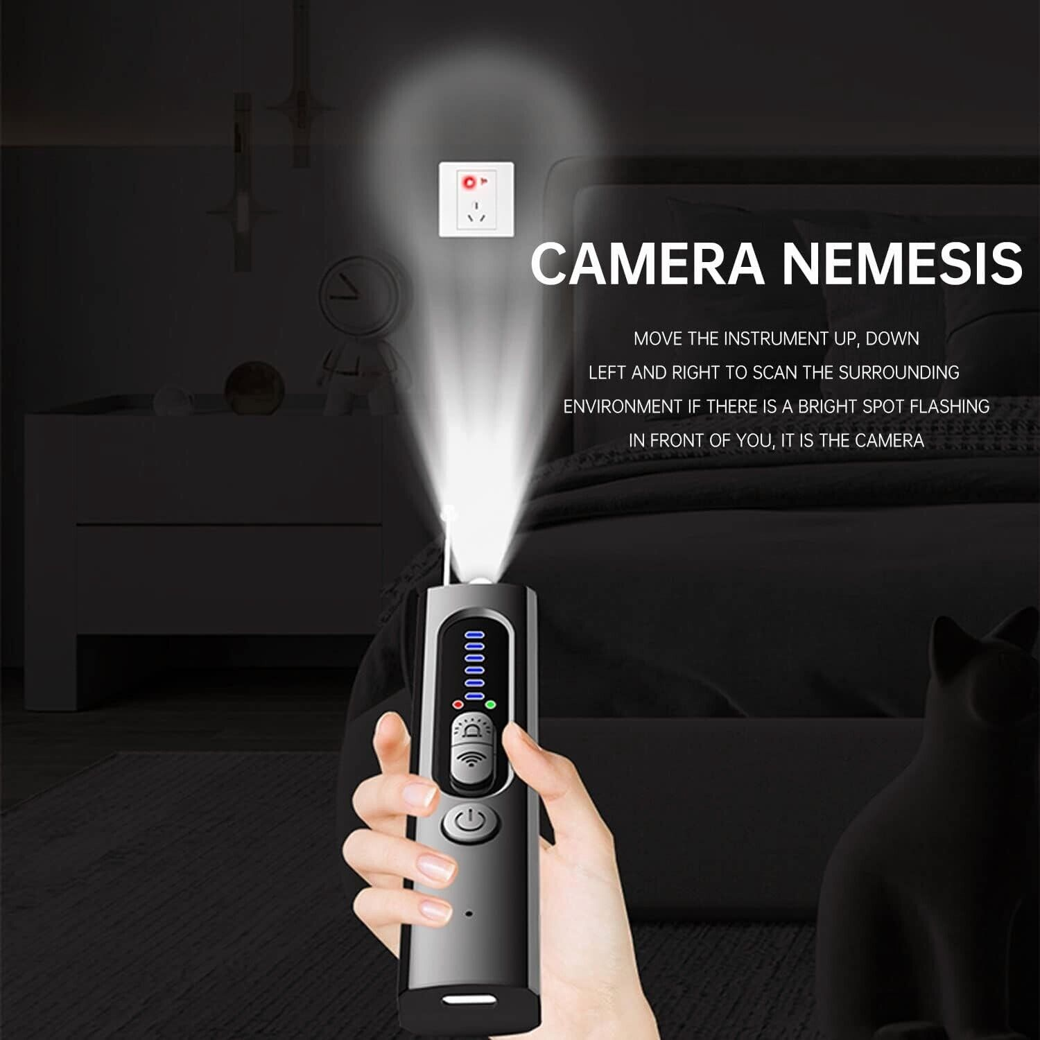 Hidden Camera Detectors, Hidden Devices Detector, Spy Camera Detector, Bug Detec - Image 4