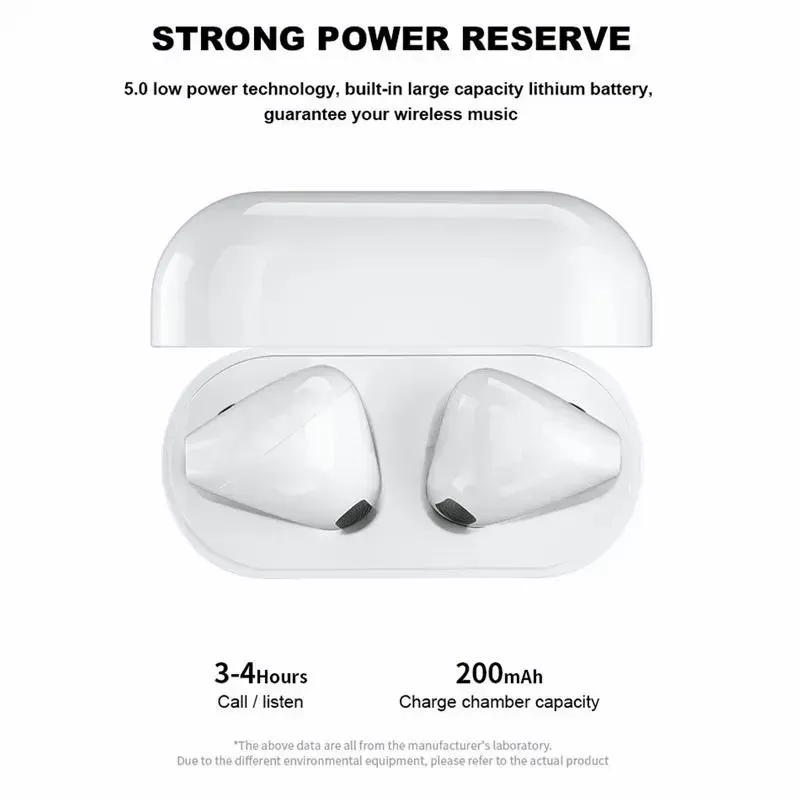 Pro 4 Wireless Earphones Waterproof Headphone Long-Lasting In-Ear Headset Portable Compatible Bluetooth 5.0 Earbud - Image 5