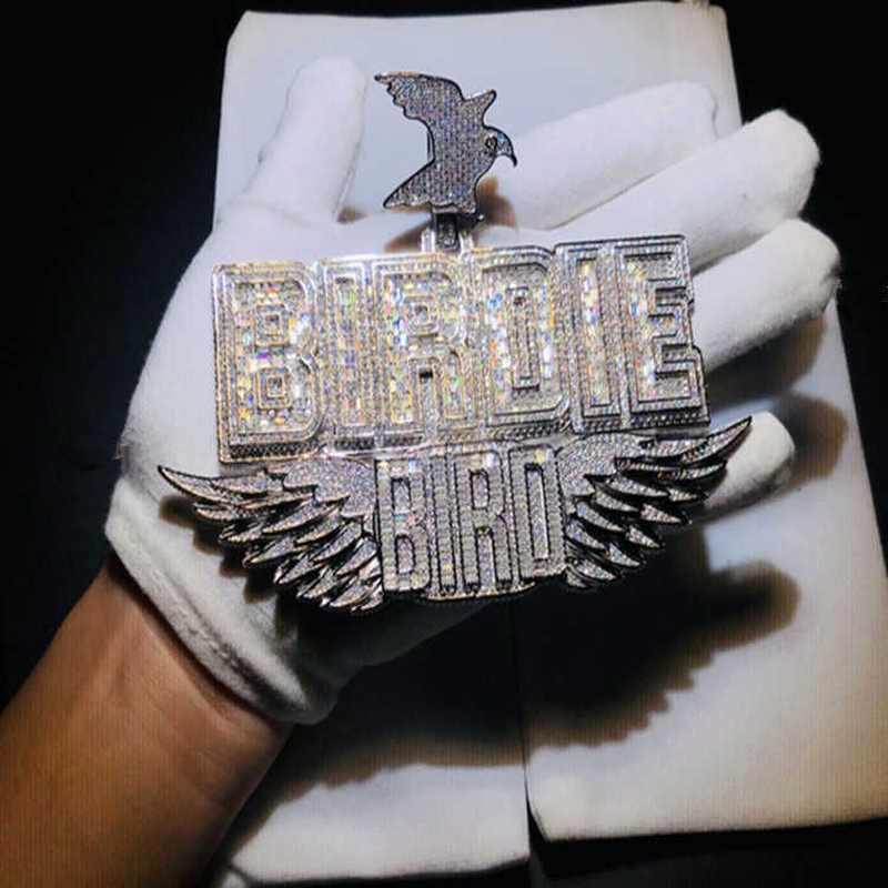 Factory Custom Hip Hop Photo Pendant Moissanite Baguette Cut Lab Diamonds Iced Out Pendant as a Gift - Image 7