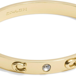 Women'S Signature C Logo Hinged Bangle Bracelet