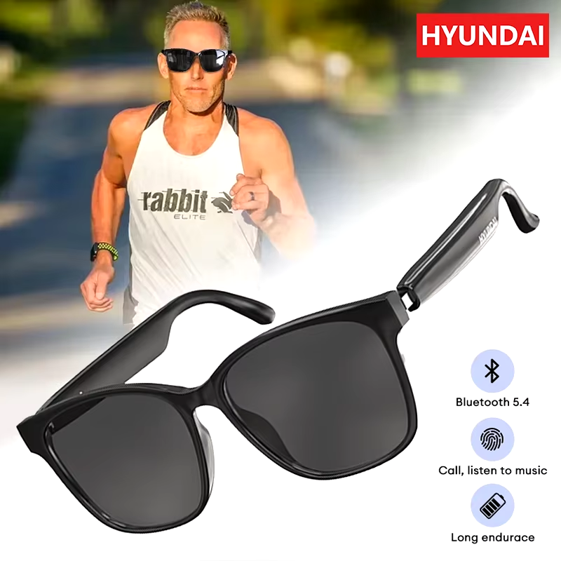 Choice C8 Bluetooth 5.4 Glasses Earphones with Low Latency HD Call Mic Out Door Sports Driving Multi-Function Sunglasses - Image 4