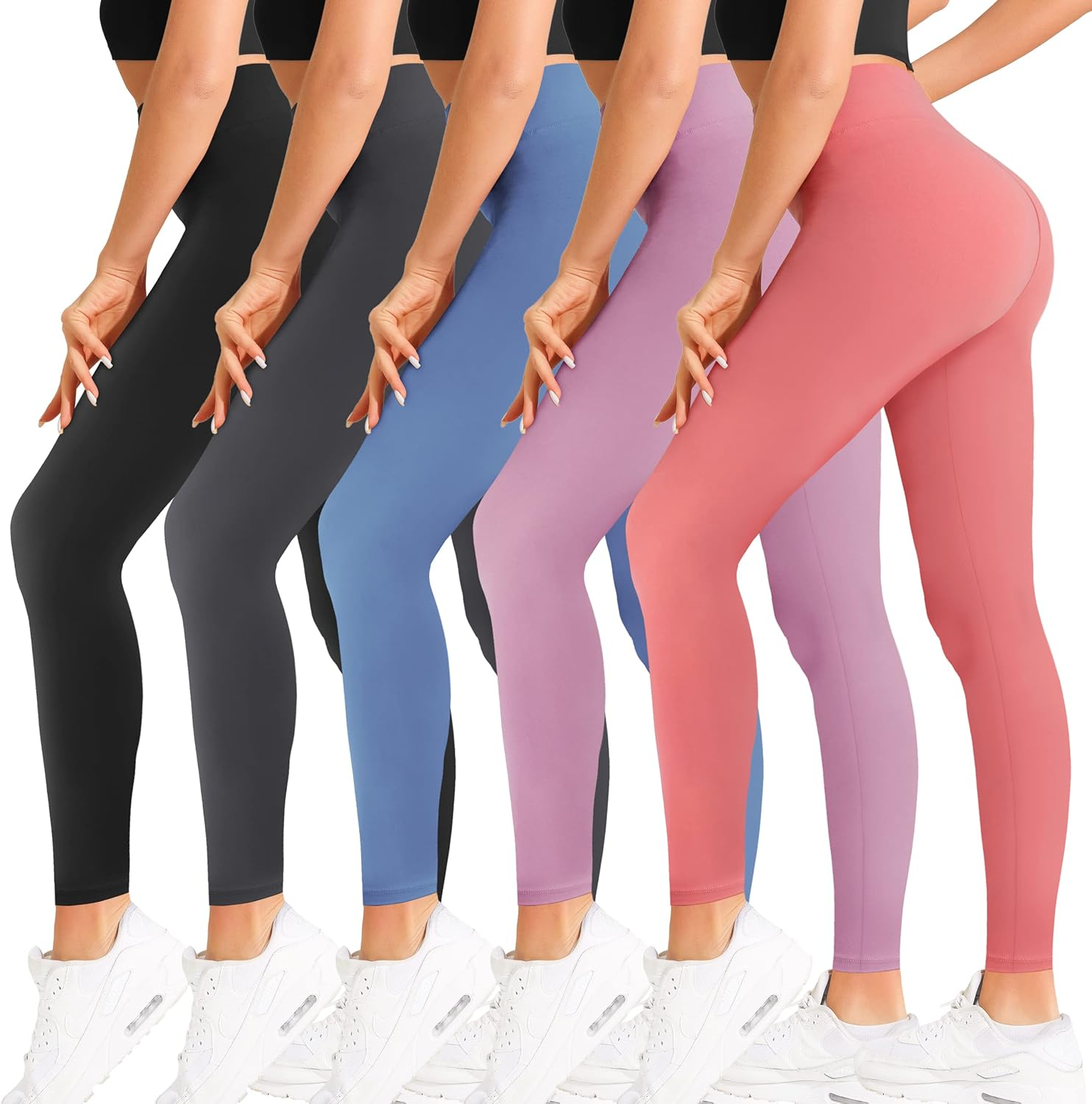 Buttercloud High Waisted Leggings for Women Ultra Soft Stretch Slim Yoga Leggings