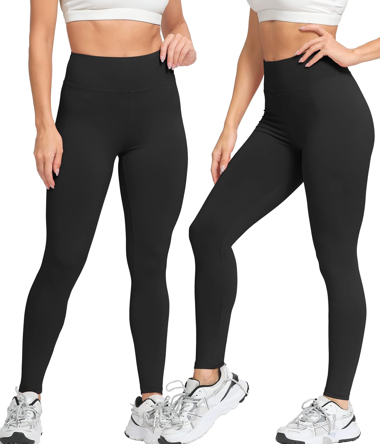 Buttercloud High Waisted Leggings for Women Ultra Soft Stretch Slim Yoga Leggings - Image 2