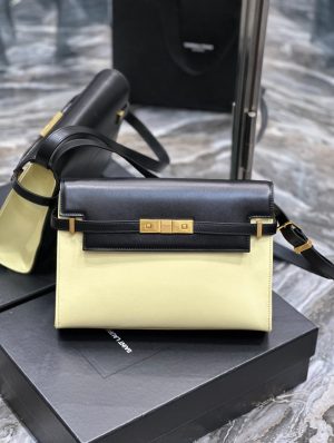 Premium Blocked Shoulder Bag