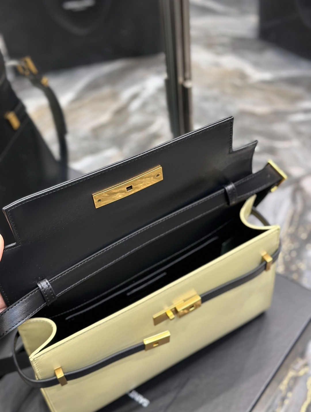 Premium Blocked Shoulder Bag - Image 2