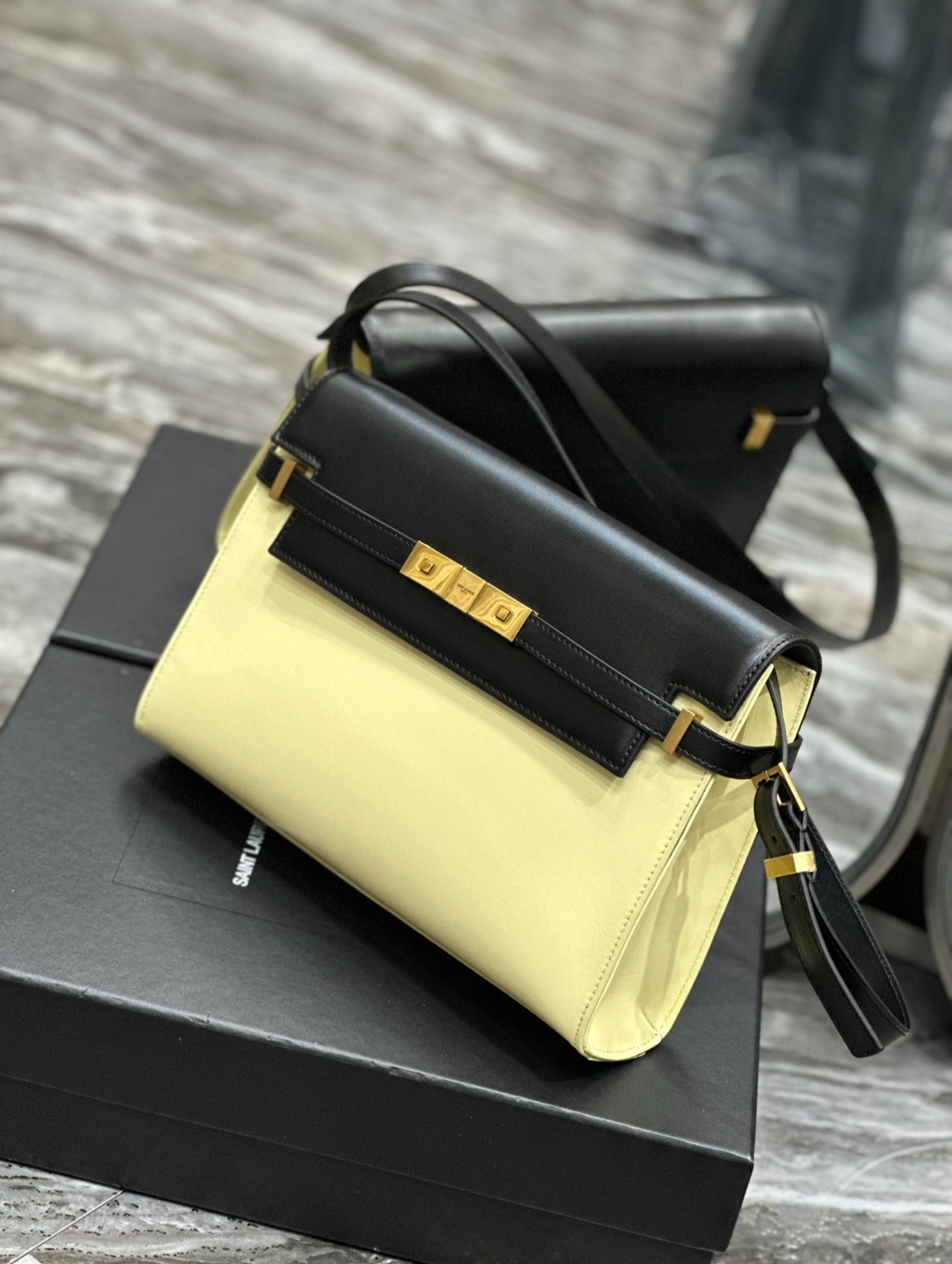 Premium Blocked Shoulder Bag - Image 3