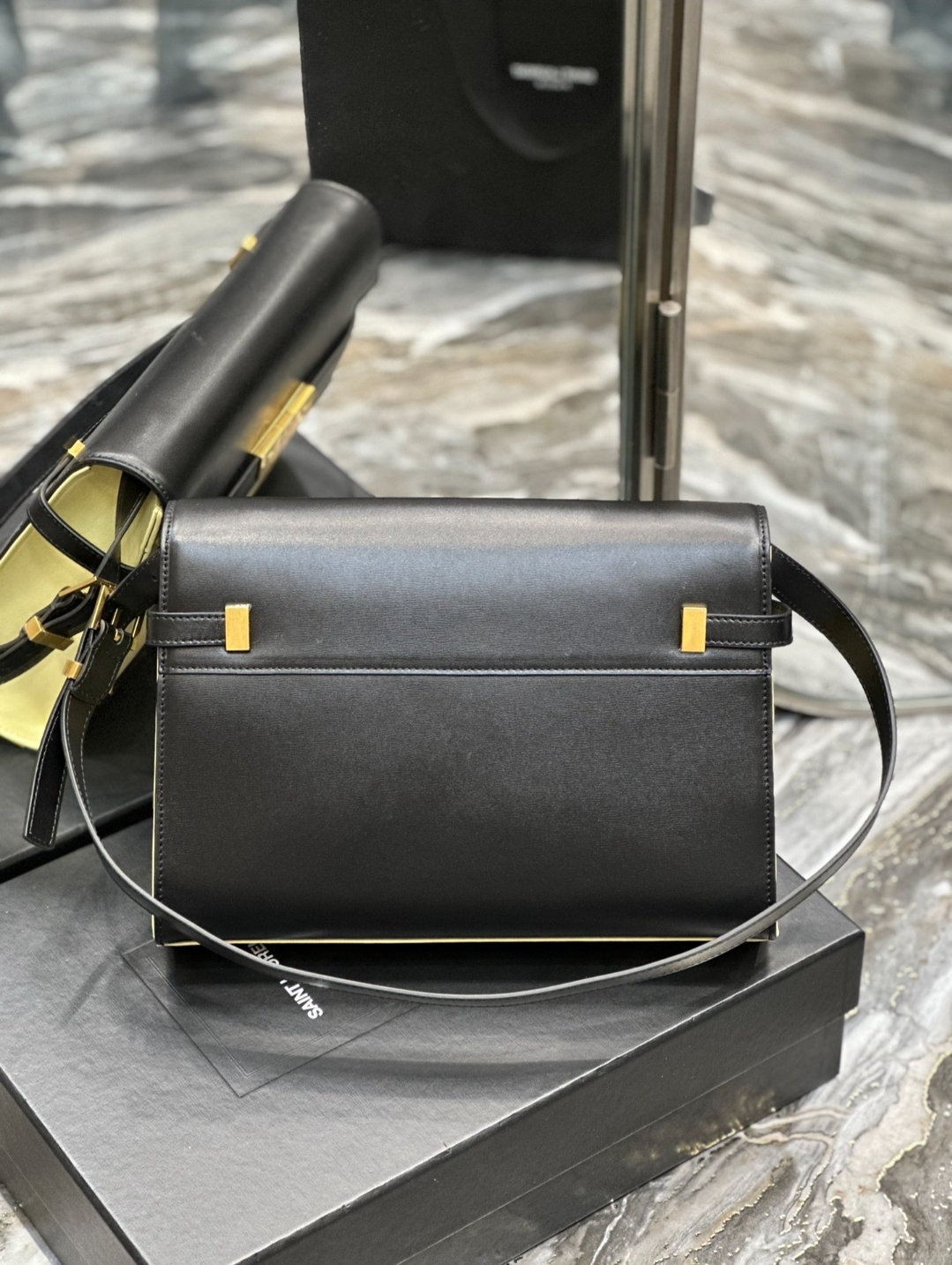 Premium Blocked Shoulder Bag - Image 4