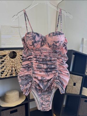 Premium Ruched One Piece Swimsuit