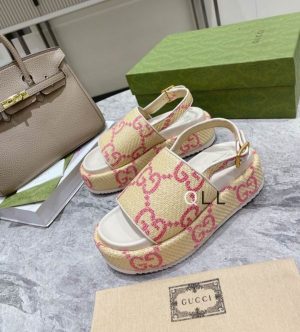 Premium Platform Slingback Sandals