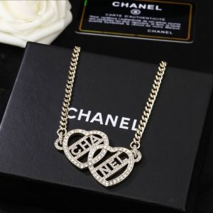 Premium Rhinestone Heart Choker Necklace