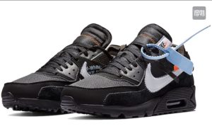 Premium Off-White x Air Max 90 "Black"