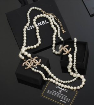 Premium Multistrand Opera Pearl Necklace