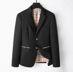 Premium Single Breasted Nova Check Suit Blazer