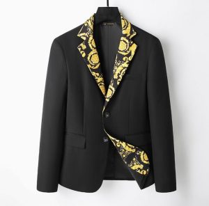 Premium Silk Baroque Lapel Blazer