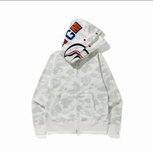 Premium Camo Shark Hood Jacket (Glow in the Dark)