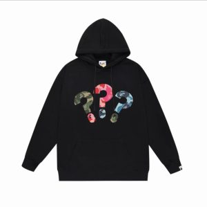 Premium Punctuation Camo Hoodie
