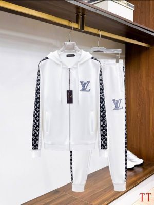 Premium Monogram Hoodie Tracksuit
