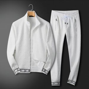 Premium Embossed Monogram Tracksuit