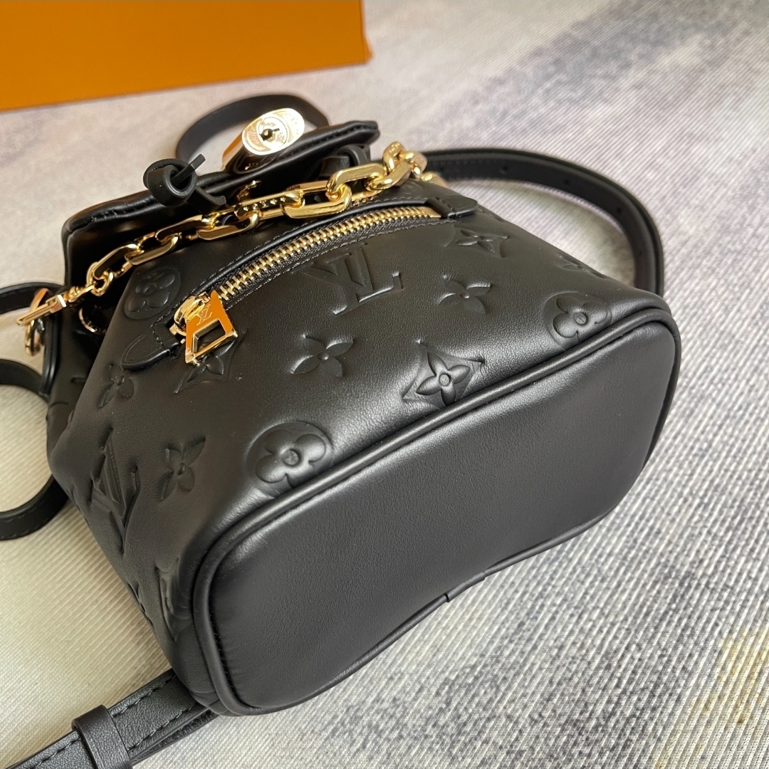 Premium Puffy Monogram Backpack (2 Sizes) - Image 6
