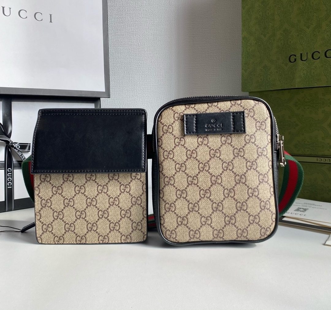 Premium Supreme Double Pouch Belt Bag