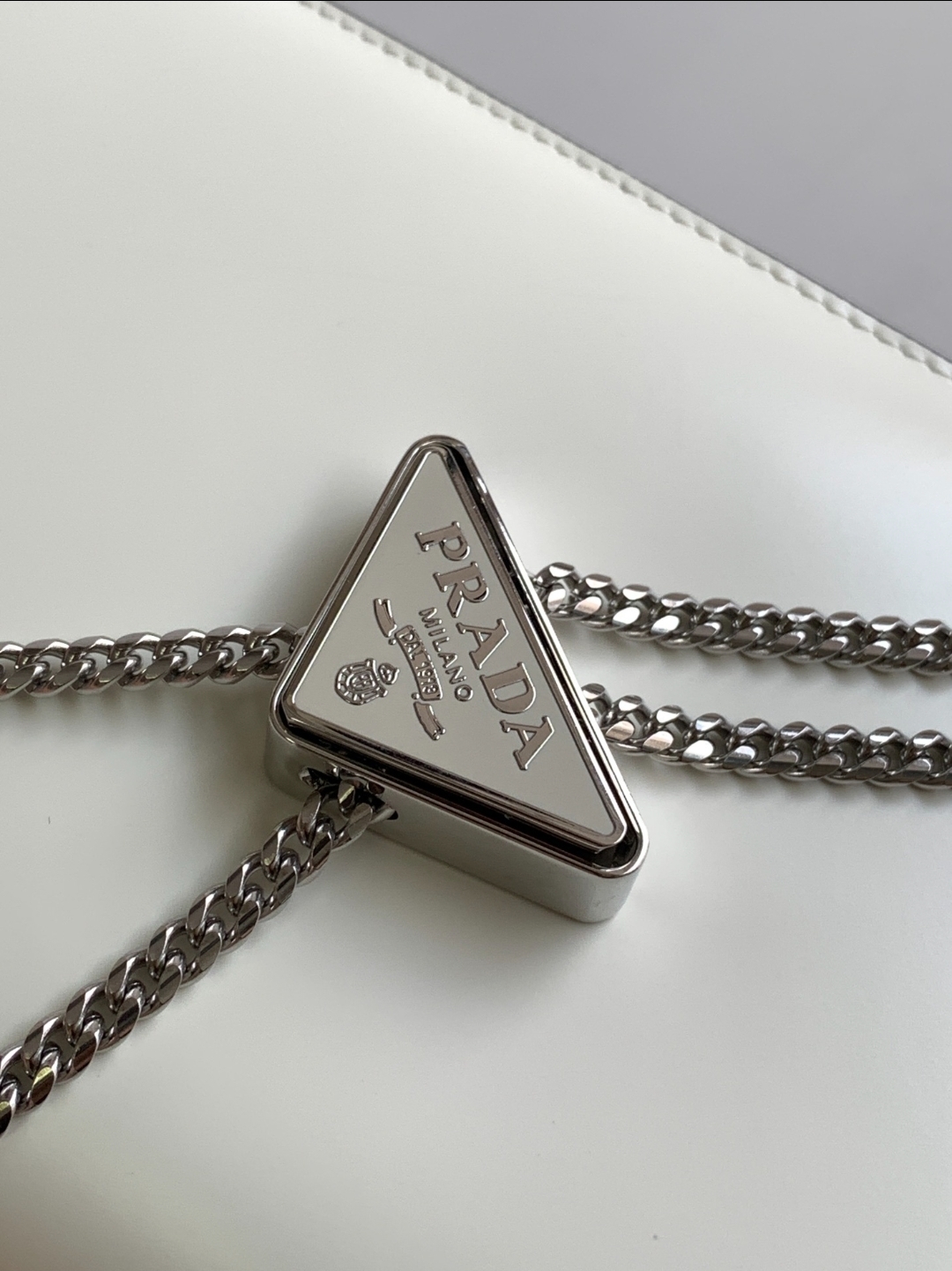Premium Maxi Triangle Logo Flap Bag (21) - Image 6