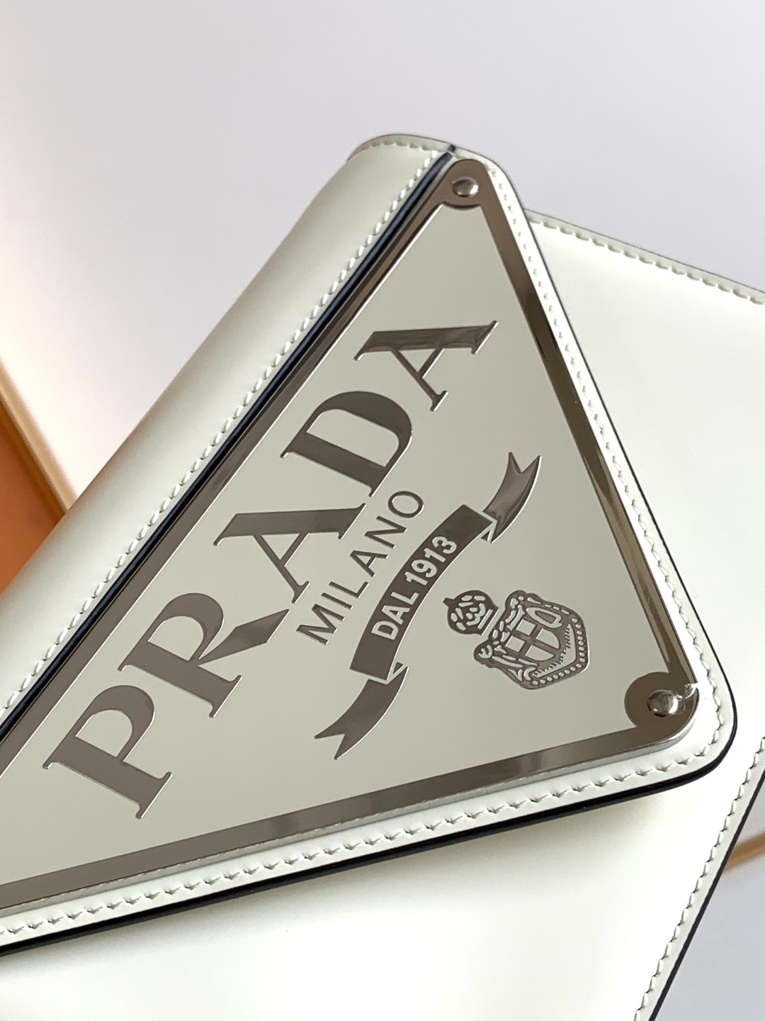 Premium Maxi Triangle Logo Flap Bag (21) - Image 8
