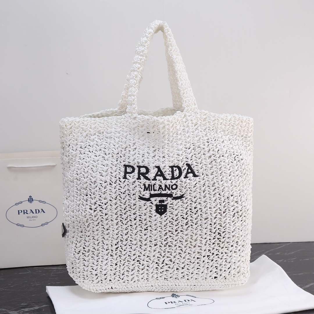 Premium Raffia Crochet Tote