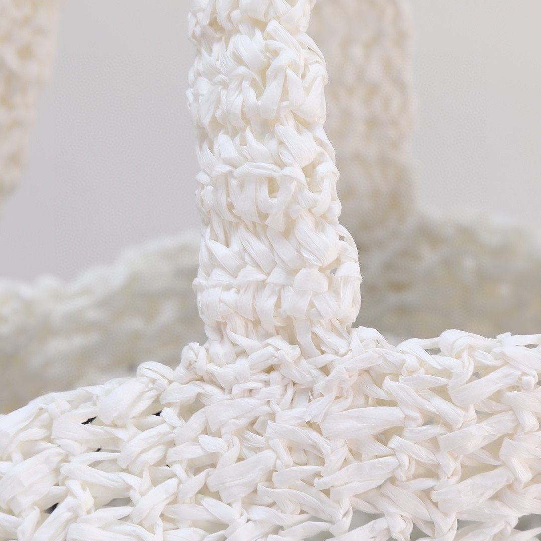 Premium Raffia Crochet Tote - Image 4