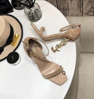 Premium Opyum Suede Ankle Strap Sandals