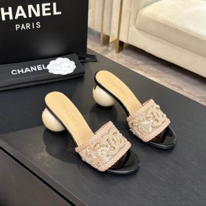 Premium Pearl Heel Sandals