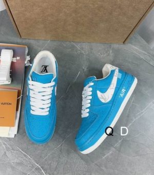 Premium Virgil Abloh LV x Nike Air Force 1 Low Friends & Family