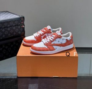 Premium LV x Cactus Jack x Nike Air Jordan Low 1