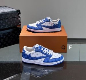 Premium LV x Cactus Jack x Nike Air Jordan Low 1