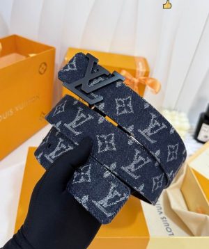 Premium Denim Initials Belt (40mm)