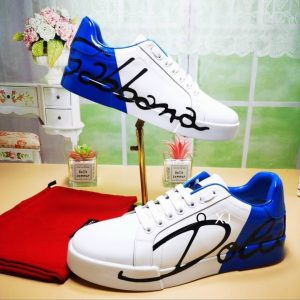 Premium Portofino Script Logo Sneakers (Men/Wmns)