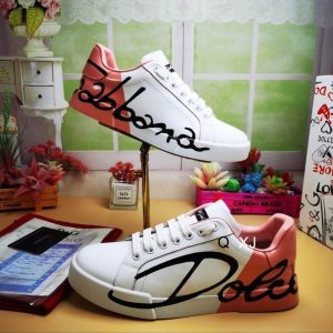 Premium Portofino Script Logo Sneakers (Men/Wmns)